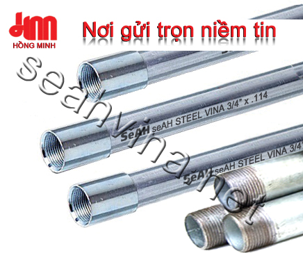 Thép ống luồn dây điện - Công Ty TNHH TM XNK Thép Hồng Minh
